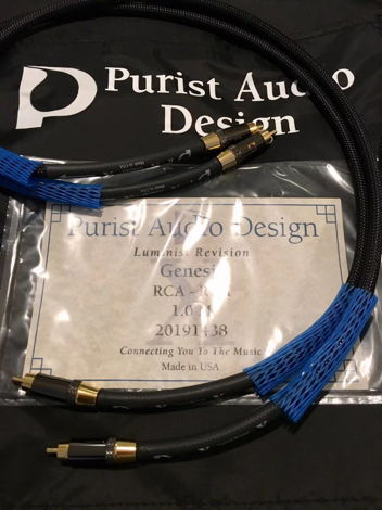 Purist Audio Design Genesis Luminist Revision RCA Inter...