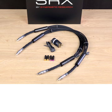 Synergistic Research SRX XL highend audio interconnects...
