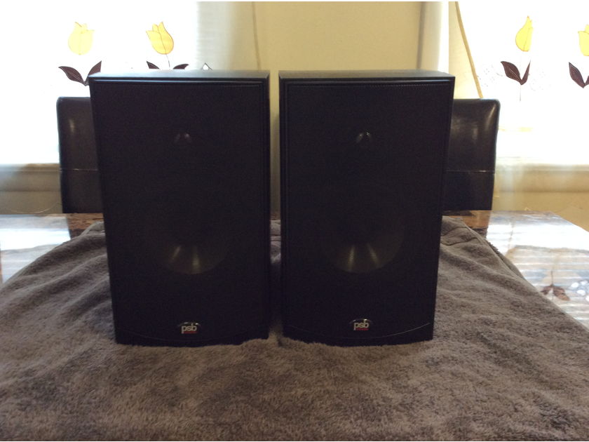 PSB Alpha B1 Black Speakers Pair Reduce