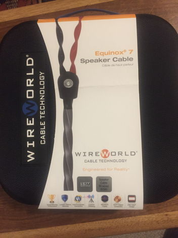 Wireworld Equinox 7 Bi-wire Speaker Cables - 3.5M