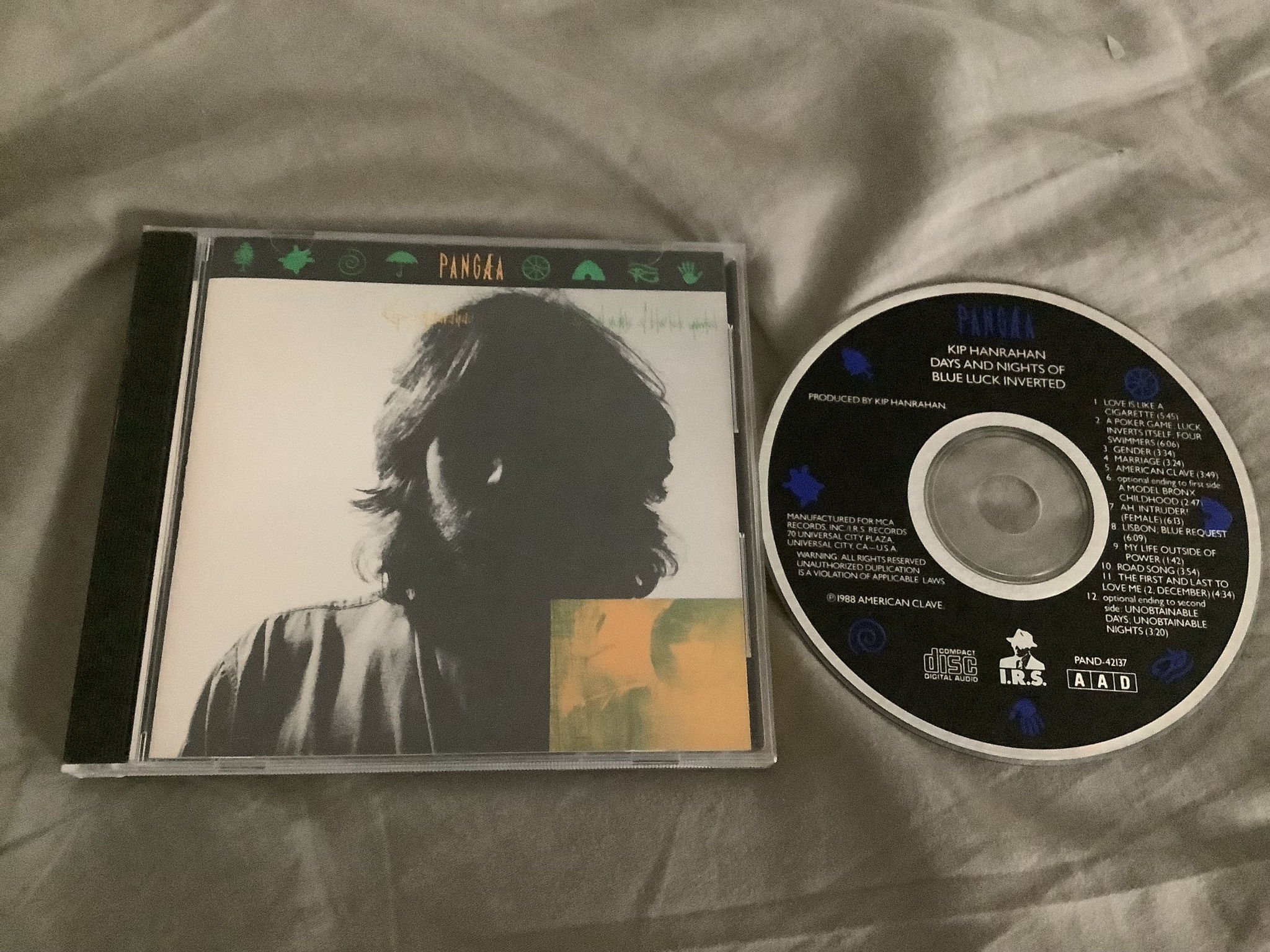 Kip Hanrahan Days And Nights Of Blue Luck Inverted