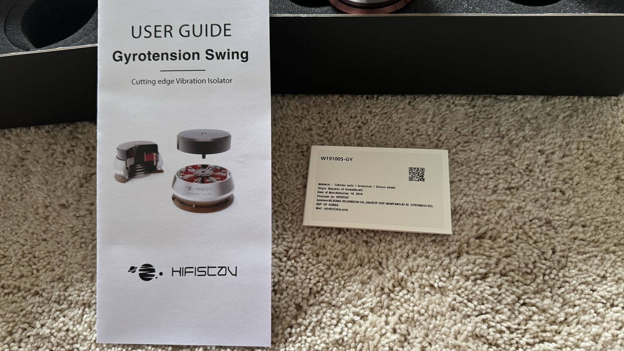 Hifistay Gyrotension Swing M "NEW" 2