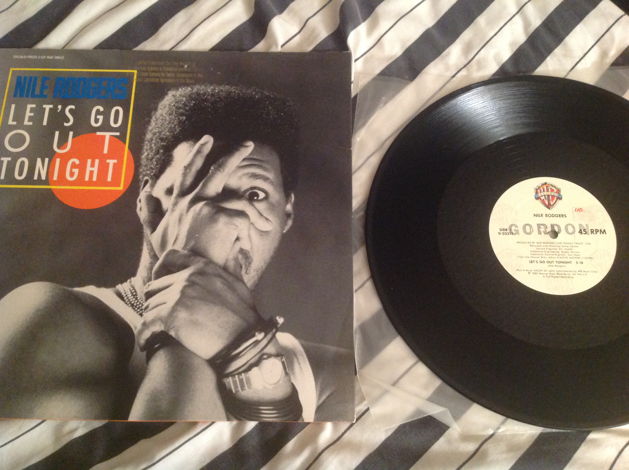 Nile Rodgers  Let's Go Out Tonight 12 Inch Single 45RPM