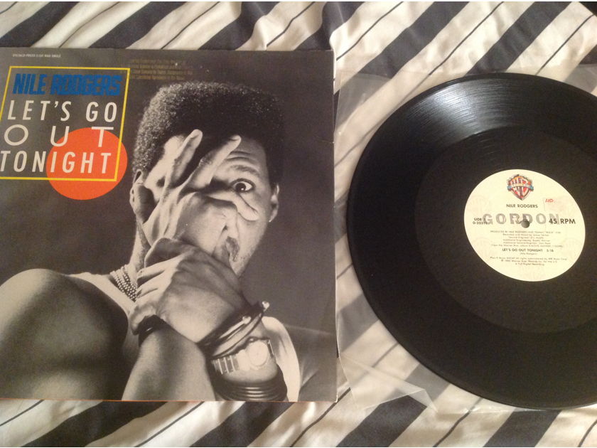 Nile Rodgers  Let's Go Out Tonight 12 Inch Single 45RPM