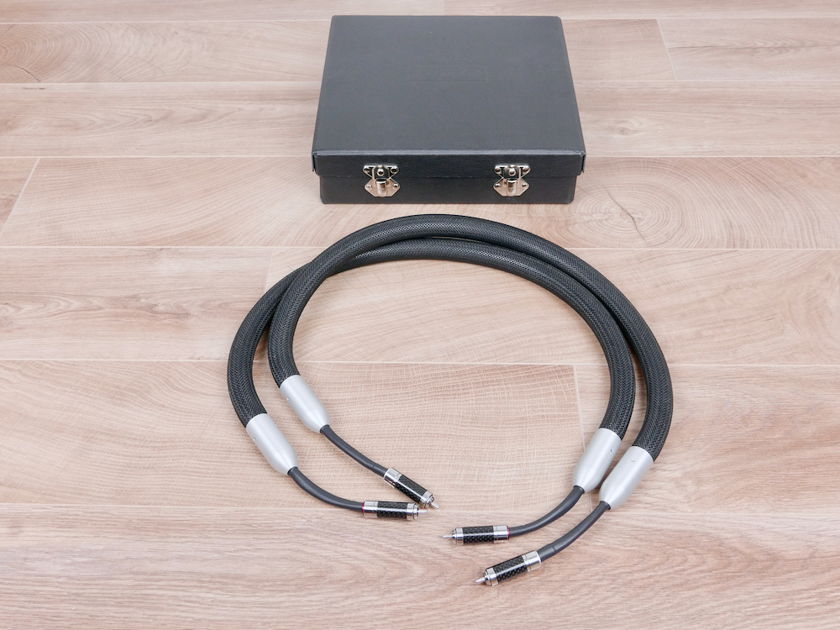 Dyrholm X-Series highend silver audio interconnects RCA 1,0 metre