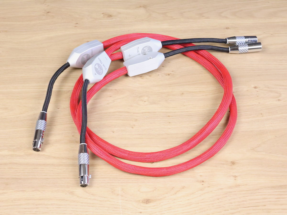 WK Audio TheRed highend audio interconnects XLR 1,5 metre