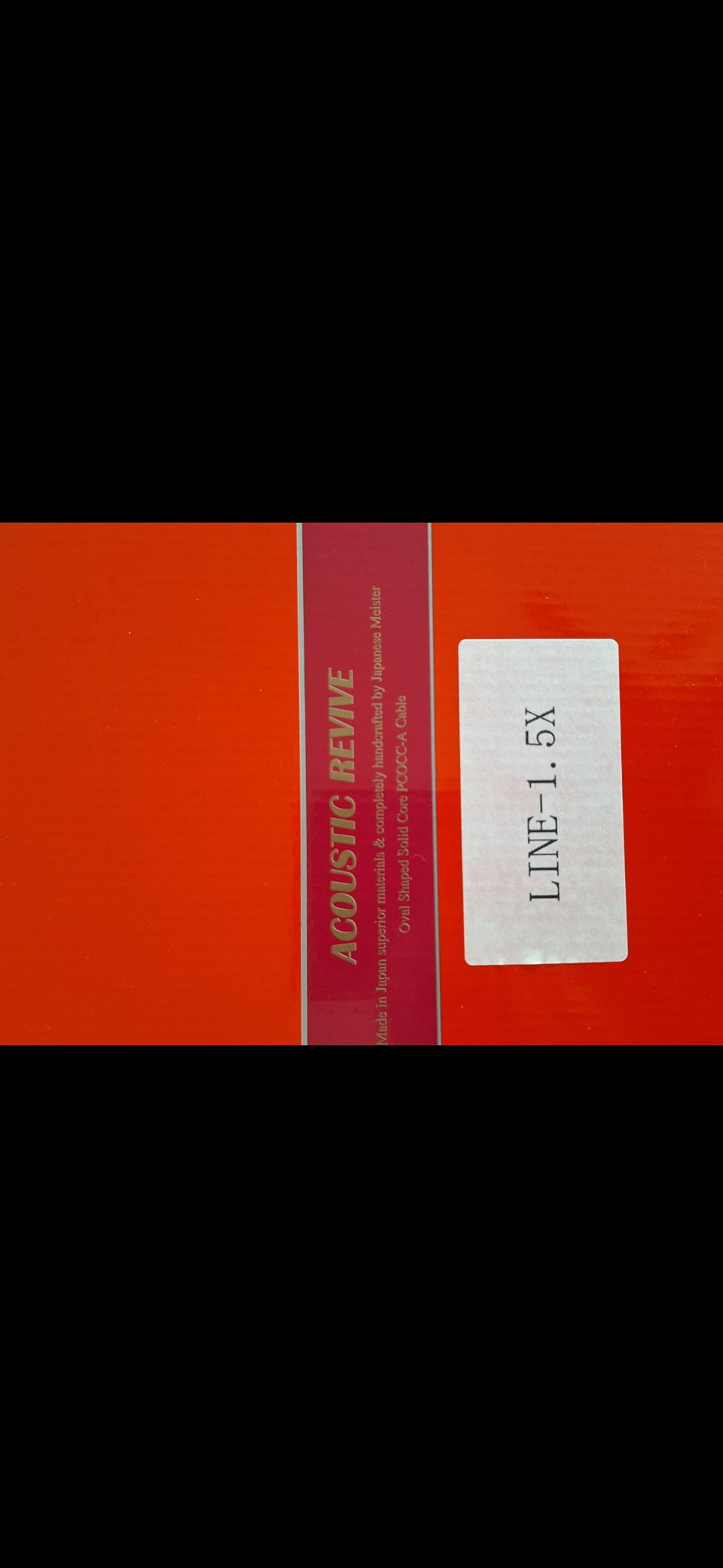 Acoustic Revive LINE 1.5X XLR connectors 1.5 meters - e...