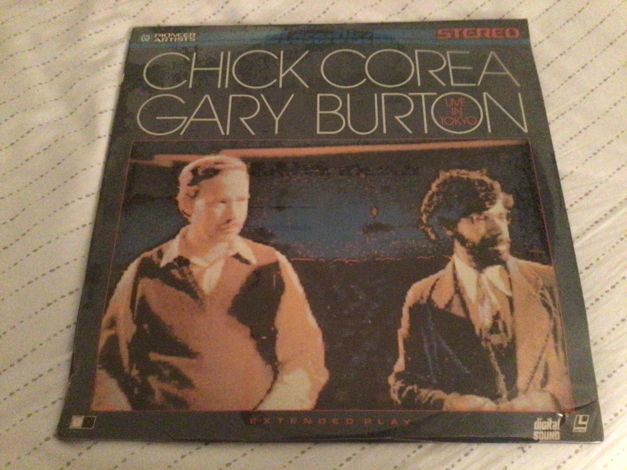 Chick Corea Gary Burton Sealed Laserdisc  Live In Tokyo