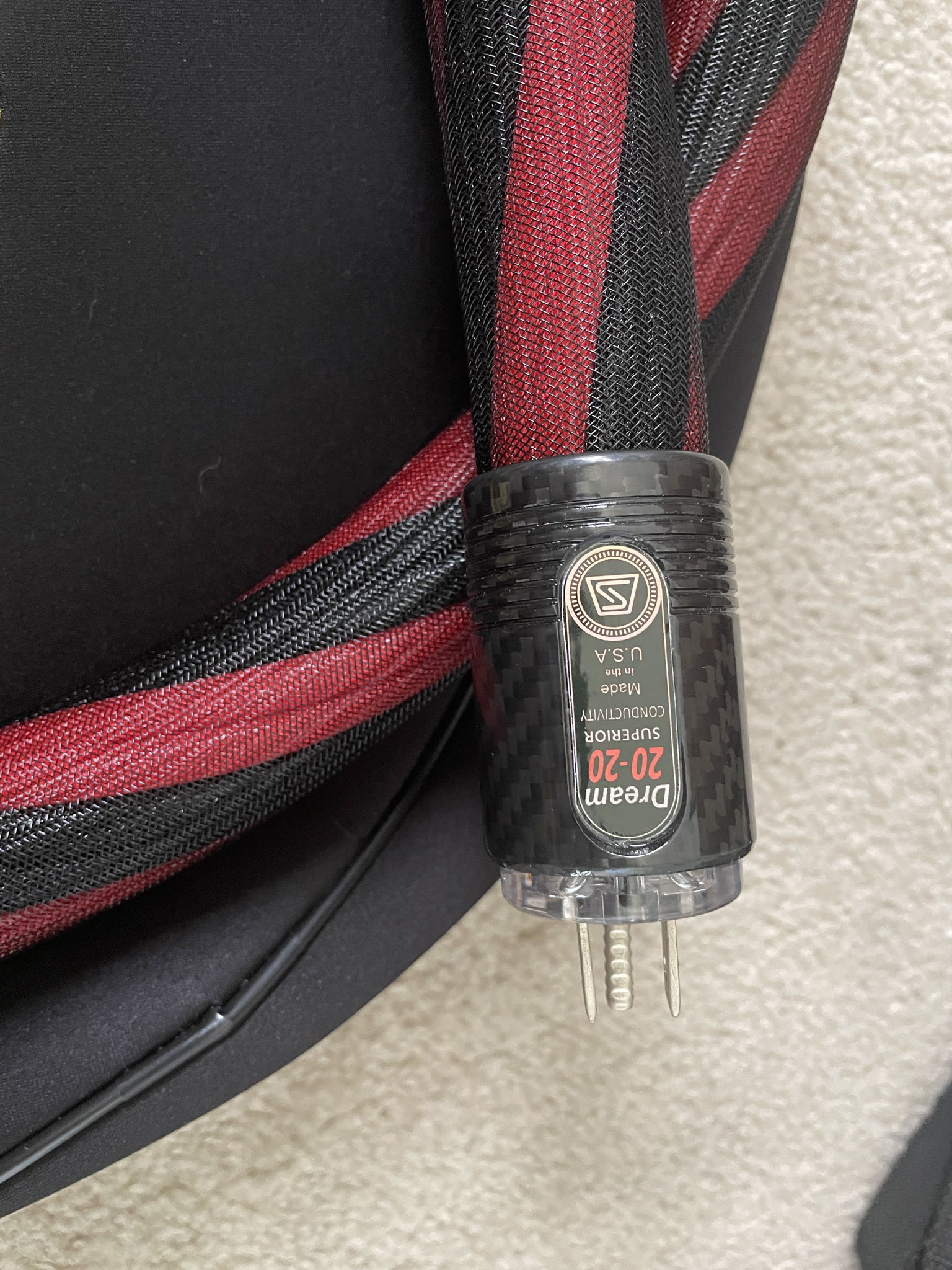 Stealth Dream 20-20 15A 1.2m power cord