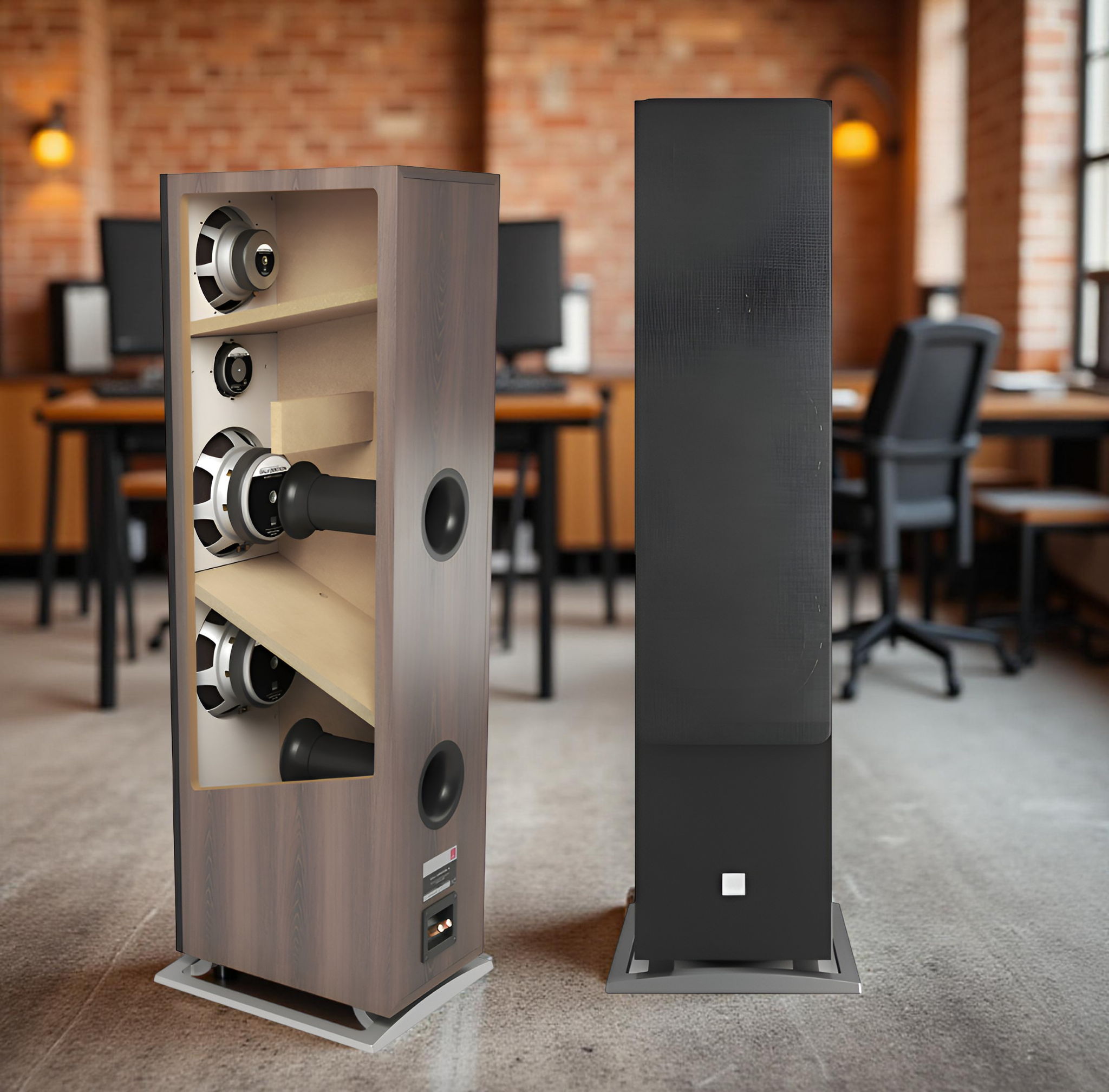 DALI OBERON 9 Floorstanding Speakers in Black Ash - Now... 3