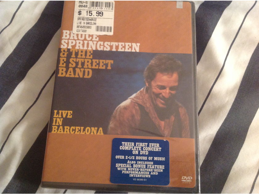 Bruce Springsteen & The E Street Band Live In Barcelona DVD