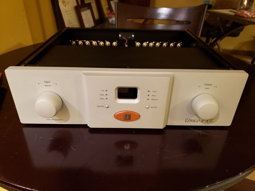 Unison Research Unico Pre Tube Preamplifier with Balanced XLR, Excellent
