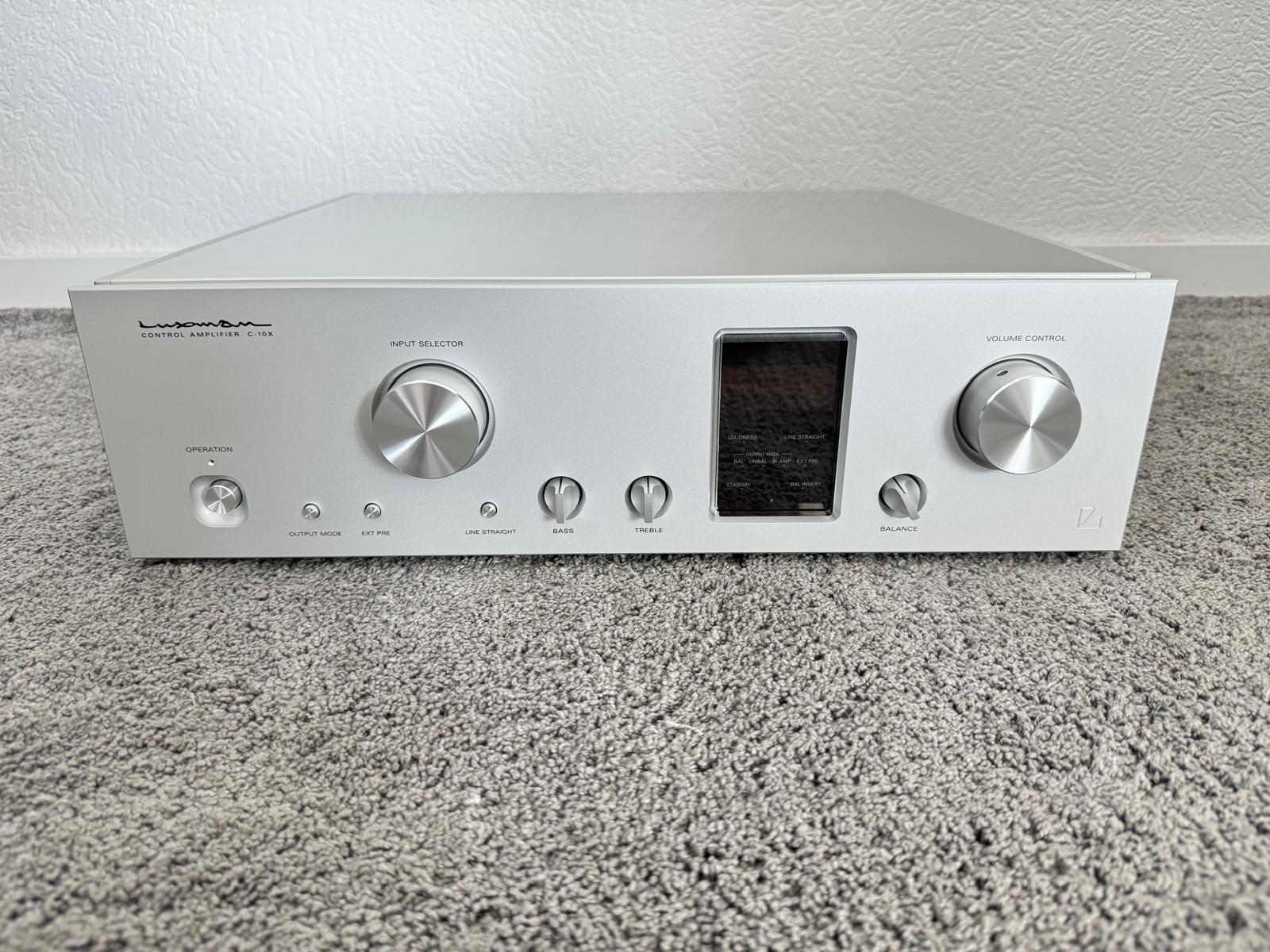 Luxman C-10x pre amplifier from 2024