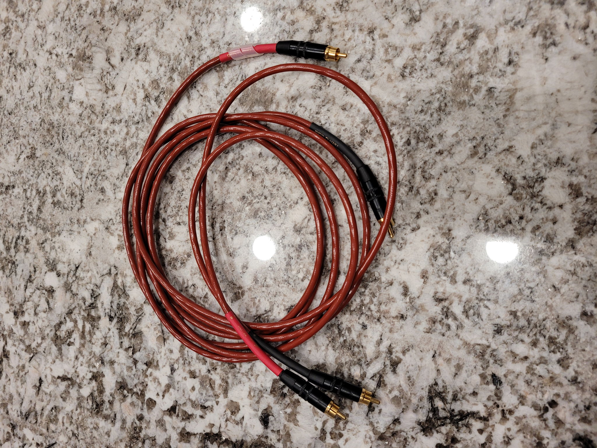 Nordost Red Dawn interconnect 2 Meter RCA 3