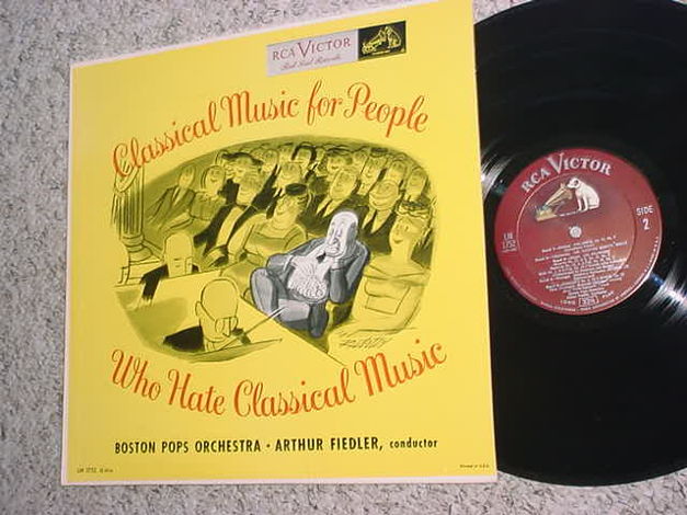 Arthur Fiedler Boston POPS RCA Victor LM 1752 Classical...