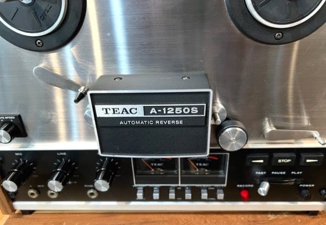 TEAC A-1250-S Fulled Serviced, New Belts, Calibrated & ... 2