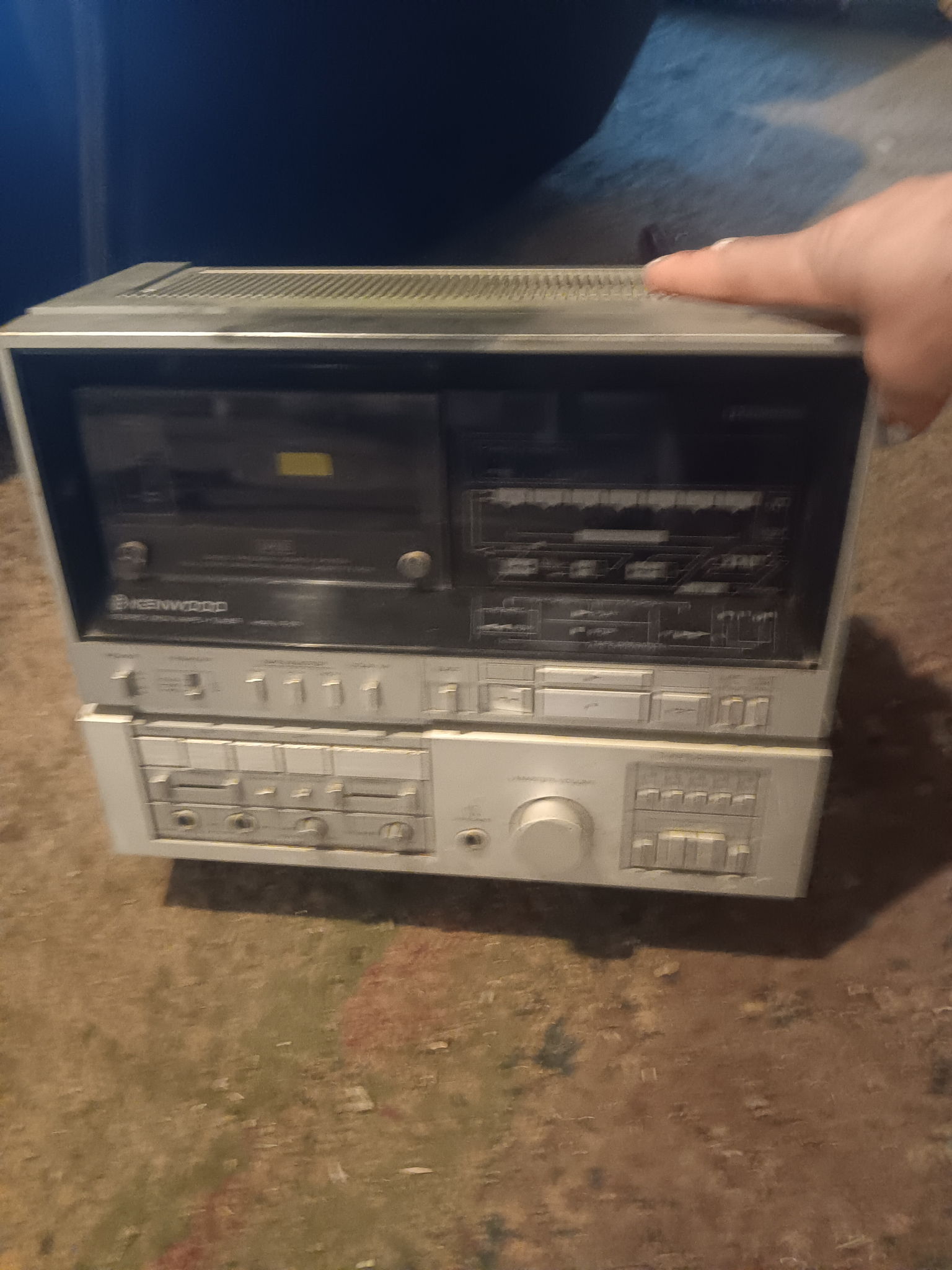 Kenwood Hifi DC20x portable stereo "El Poco" w/ cassett...