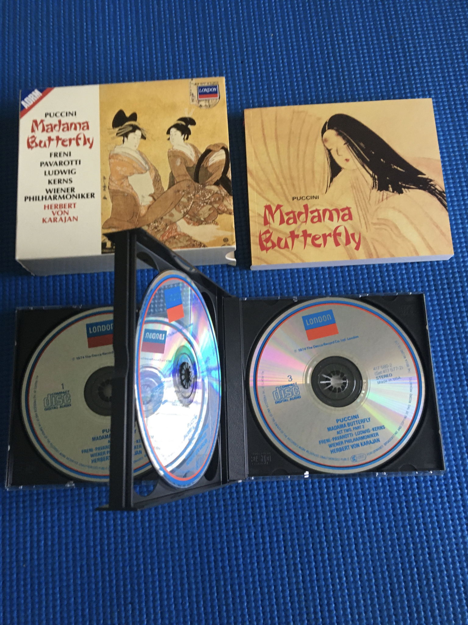 London Puccini Madama Butterfly  Herbert Von Karajan We... 4