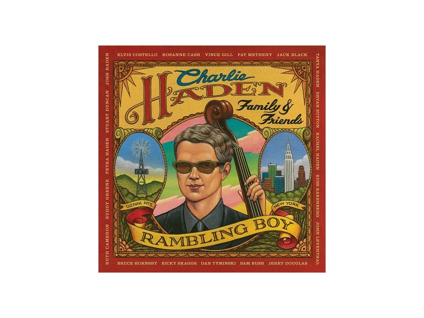 Charlie Haden - Family and Friends 2LPs Rambling Boy