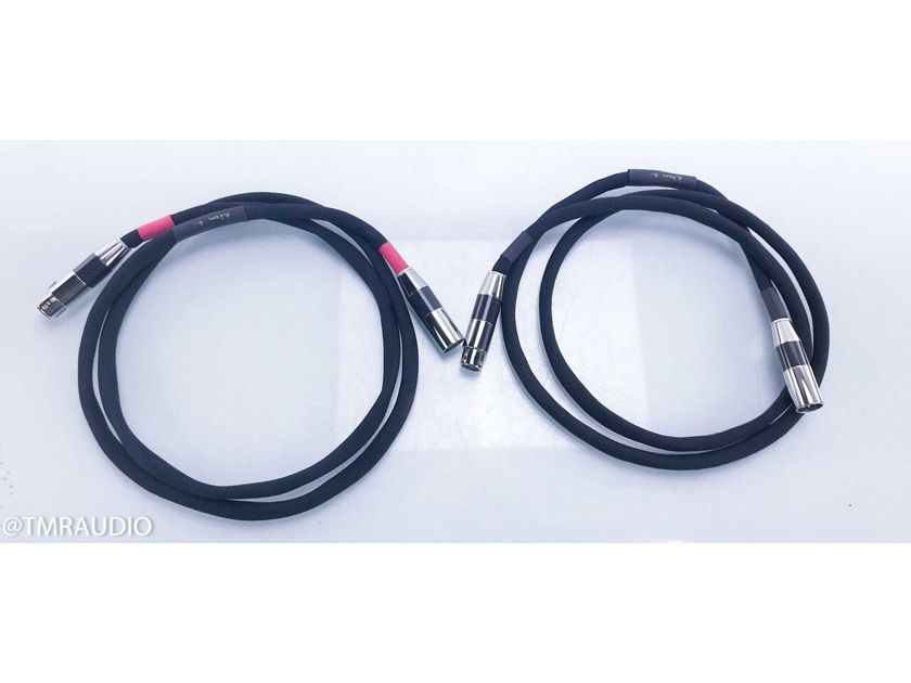 Morrow Audio 10 Year Anniversary XLR Cables; 1.5m Pair Balanced Interconnects (21589)