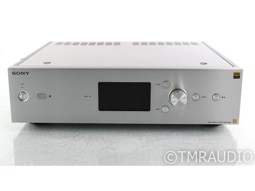 Sony HAP-Z1ES Network Streamer / Server; Remote; Silver; 1TB HDD; Hi-Res (38425)