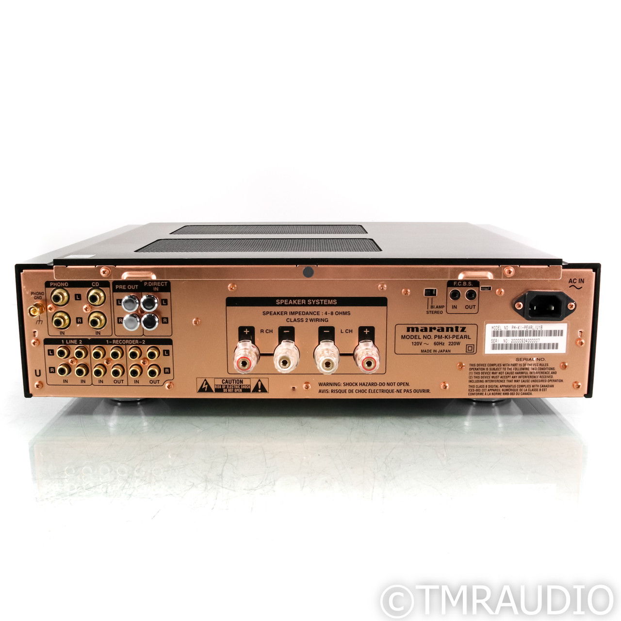 Marantz PM-KI Pearl Stereo Integrated Amplifier; MM & M... 5