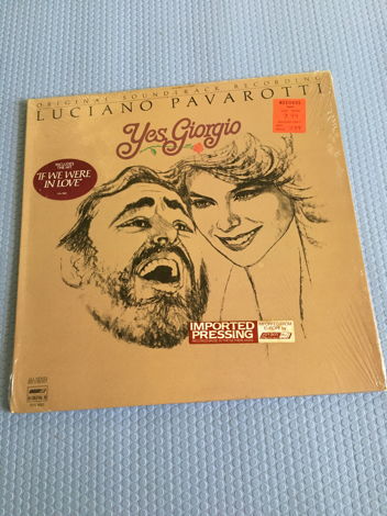 Sealed lp record Luciano Pavarotti  Yes Giorgio digital...