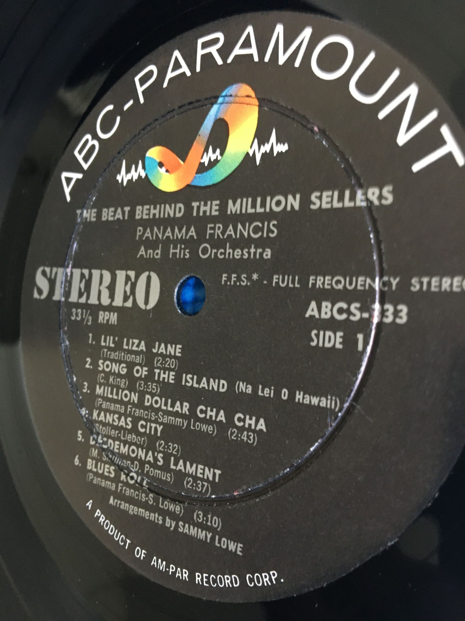 Panama Francis and his orchestra Lp record  The best be... 4