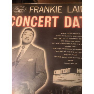 FRANKIE LAINE: concert date MERCURY FRANKIE LAINE: conc...