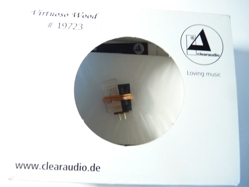 Clearaudio Virtuoso Ebony wood MM cartridge New sealed box