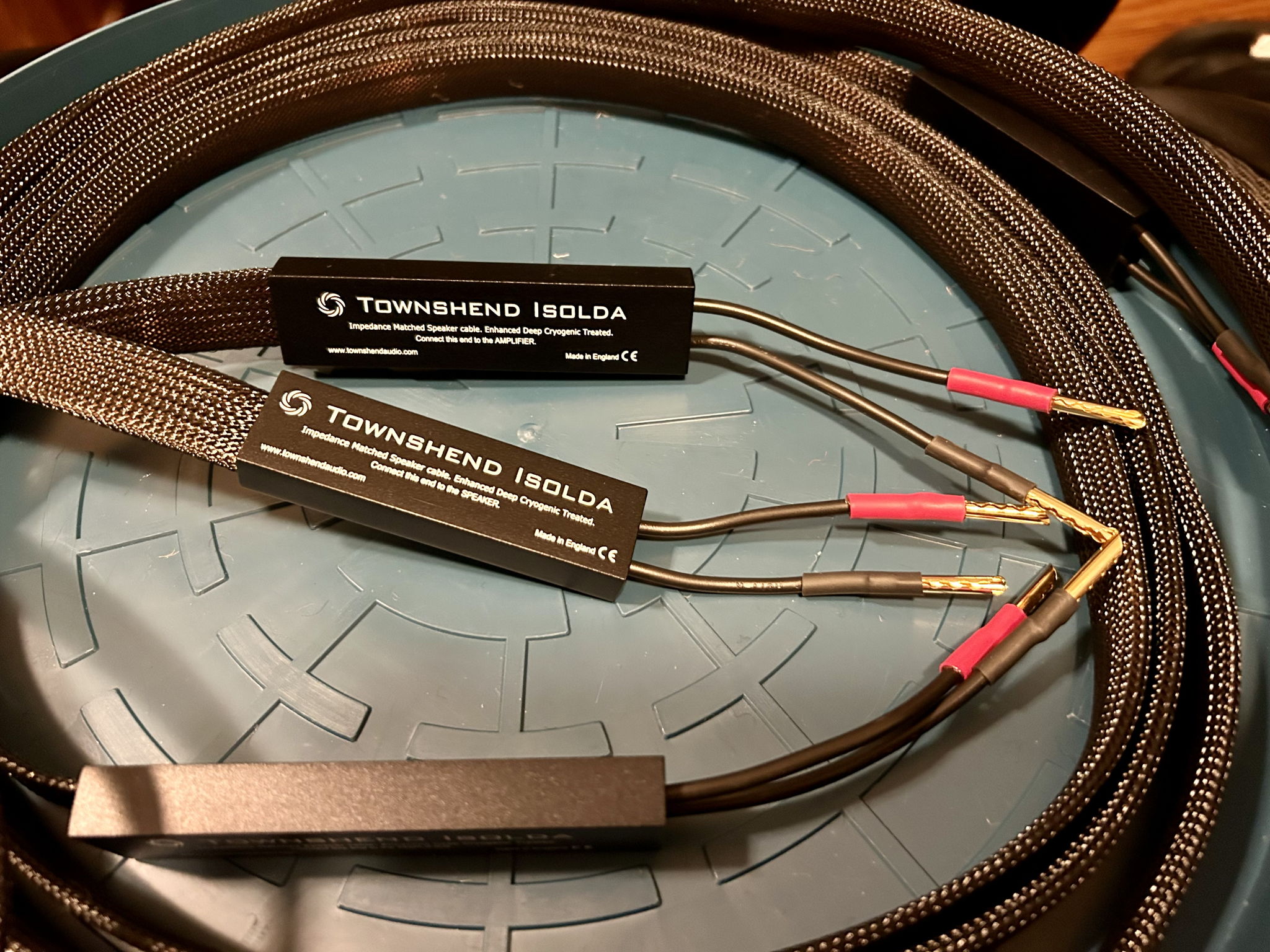 Townshend Audio DCT Isolda Speaker Cables--12 foot Pair