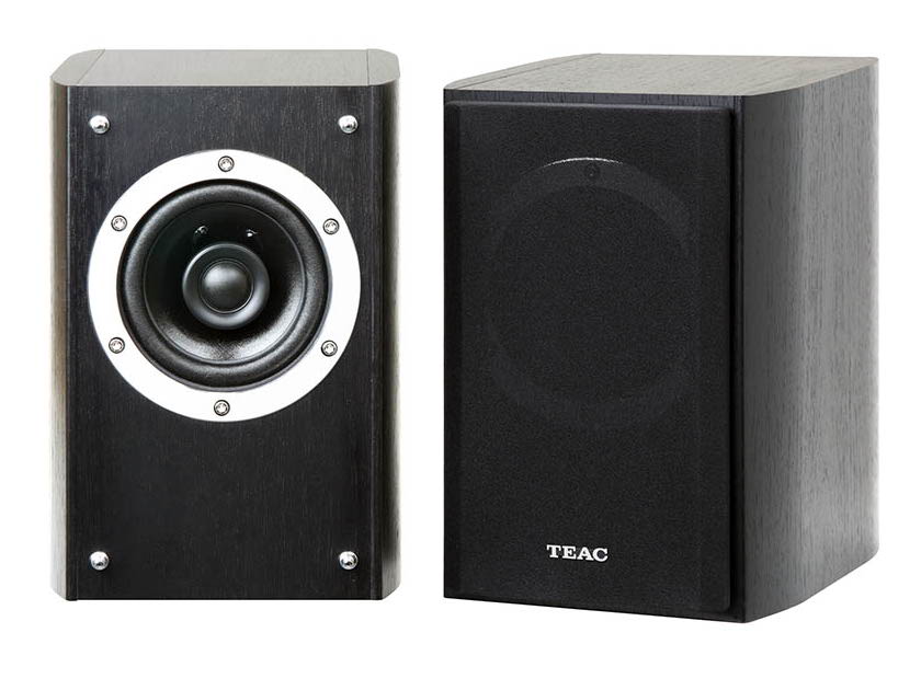 TEAC LS-301 Bookshelf Speakers (Black): Brand New-in-Box; Full Warranty; 56% Off