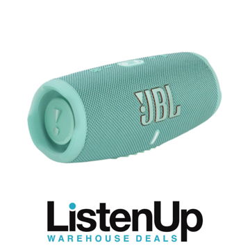 JBL Charge 5 Portable Waterproof Bluetooth Speaker w/ B...