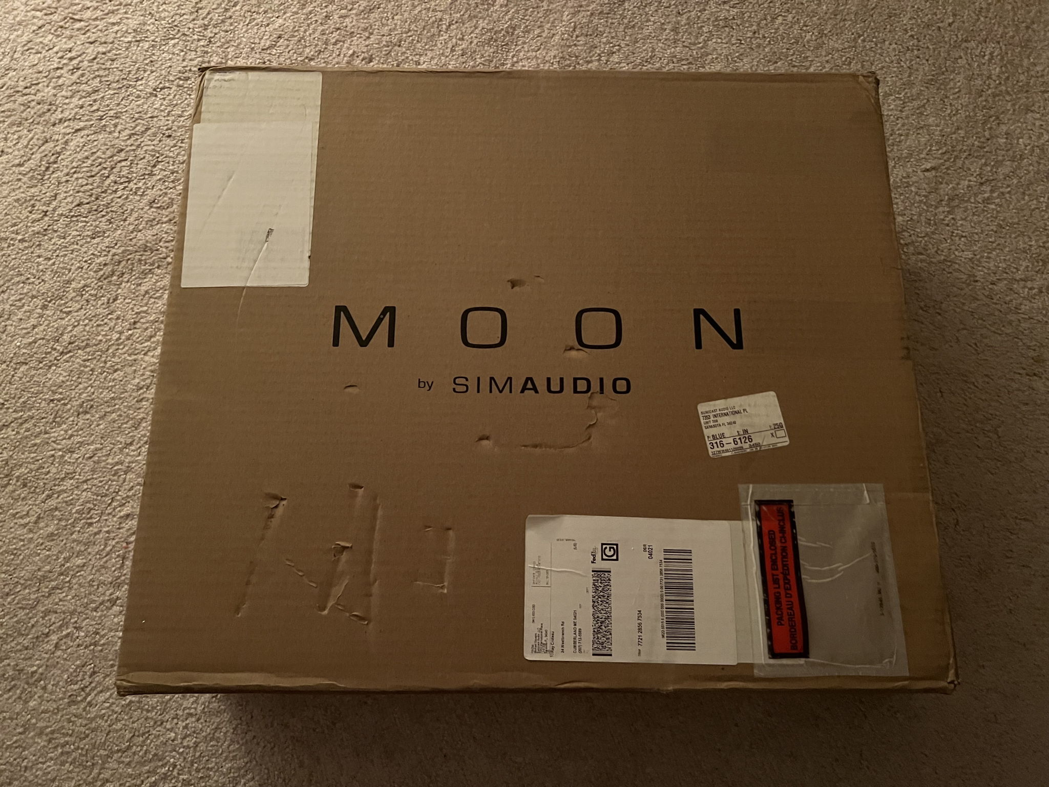 Simaudio MOON 260D w/ 32-bit D/A 12