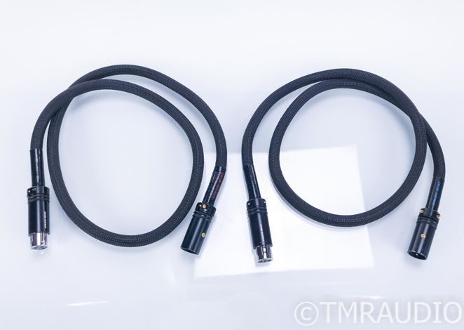 Acoustic Revive XLR-1.0PA II XLR Cables; 1m Pair Balanc...
