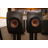 KEF LS50 wireless amplified speakers   Gloss Black/Copp...