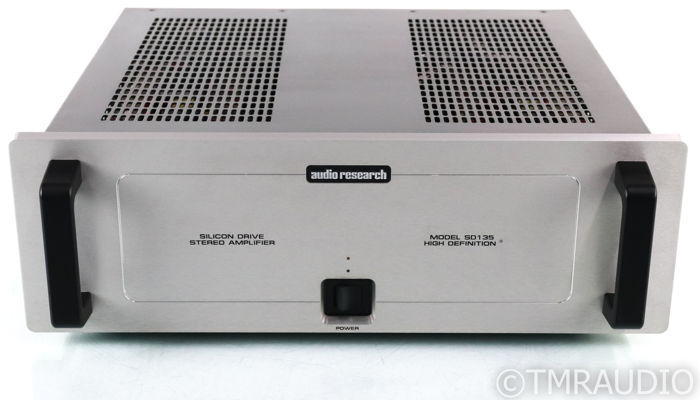Audio Research SD135 Stereo Power Amplifier; Silver; Up...