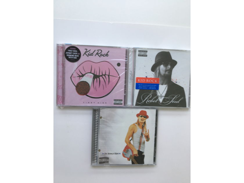 Kid Rock  Cd lot of 3 cds 2 are new