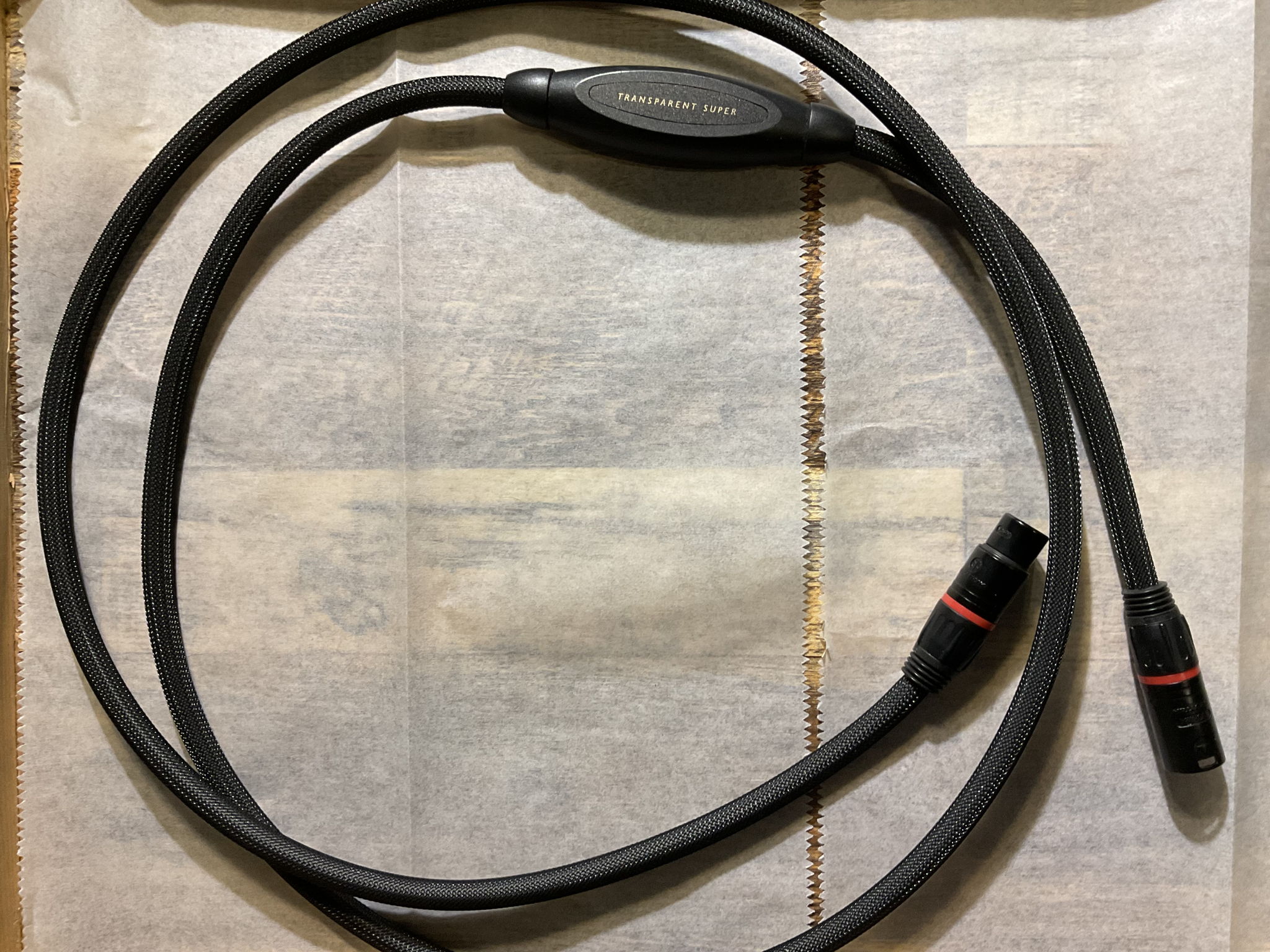 Transparent Super G5 XLR interconnects 4