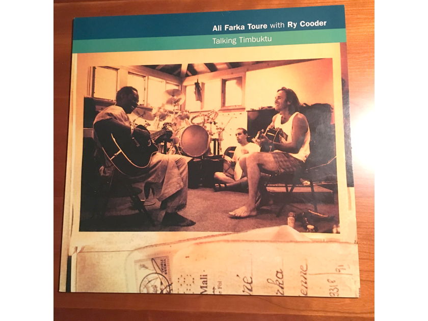 AUDIOPHILE Ali Farka Toure w/Ry Cooder "Talking Timbuktu" 1994 (UK)  BG  DMM     $55