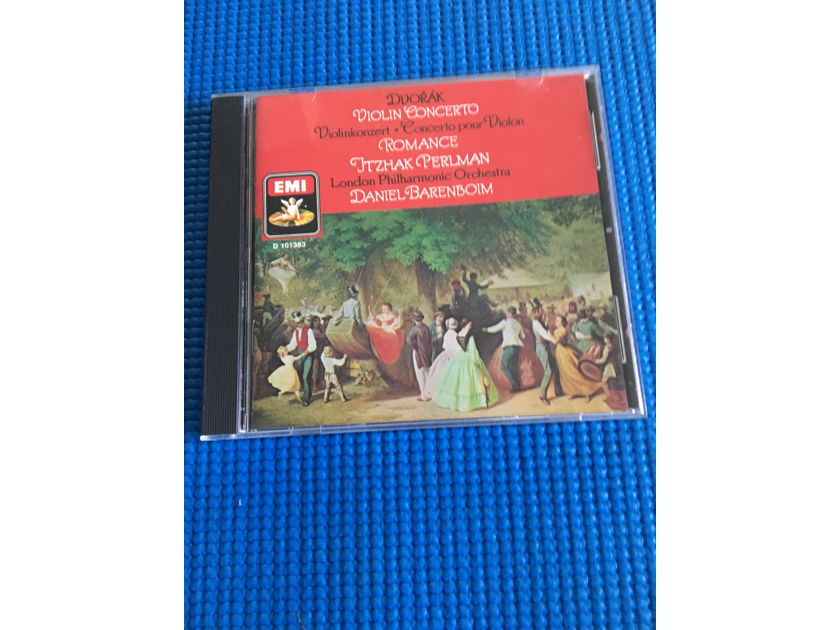 EMI 1987 Dvorak cd concerto for violin orchestra  In A minor op 53 Itzhak Perlman Barenboim