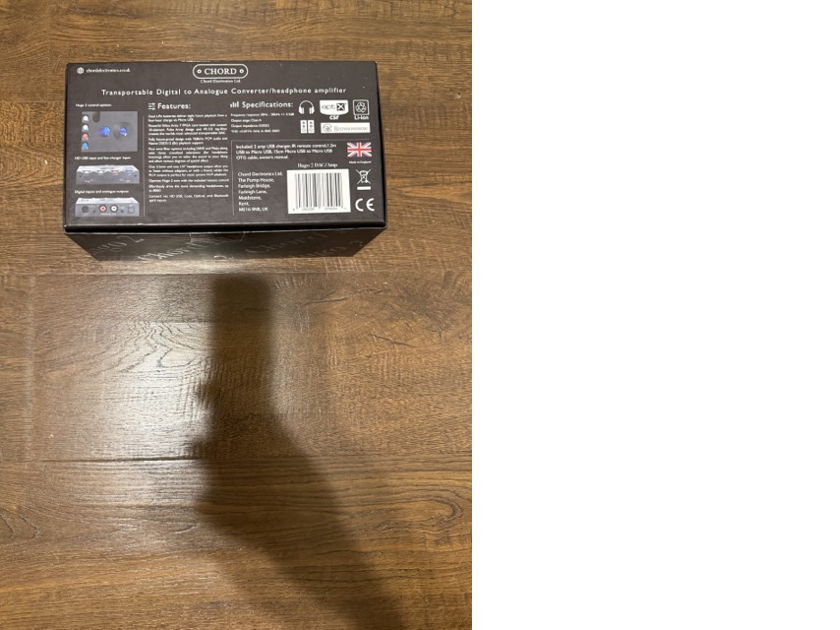 Chord Electronics Hugo 2 DAC Headphone Amplifier with Leather Case