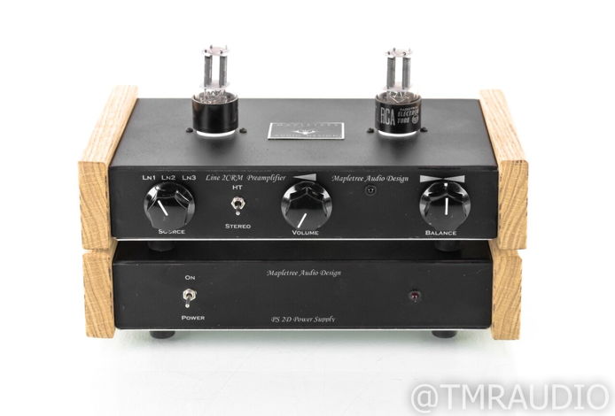 Mapletree Line 2CRM Stere Tube Preamplifier; 2-CRM; Rem...