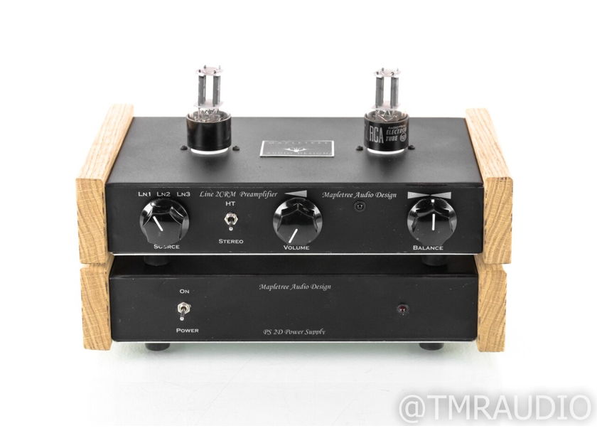 Mapletree Line 2CRM Stere Tube Preamplifier; 2-CRM; Remote (23410)