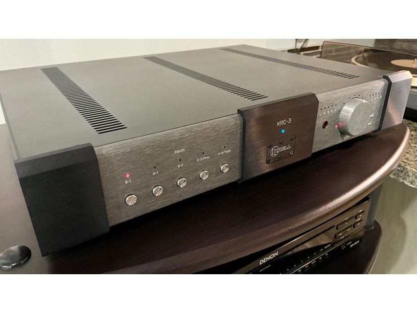 ***SALE PENDING*** Krell KRC-3 Preamplifier with New Capacitors and Remote Control