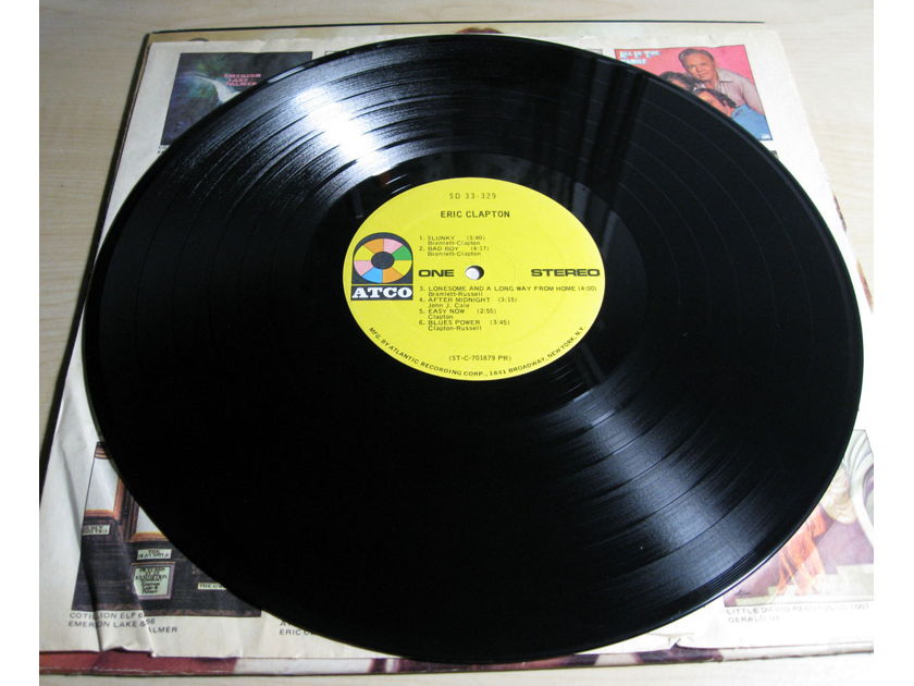 Eric Clapton - Eric Clapton -  1970  ATCO Records SD 33-329