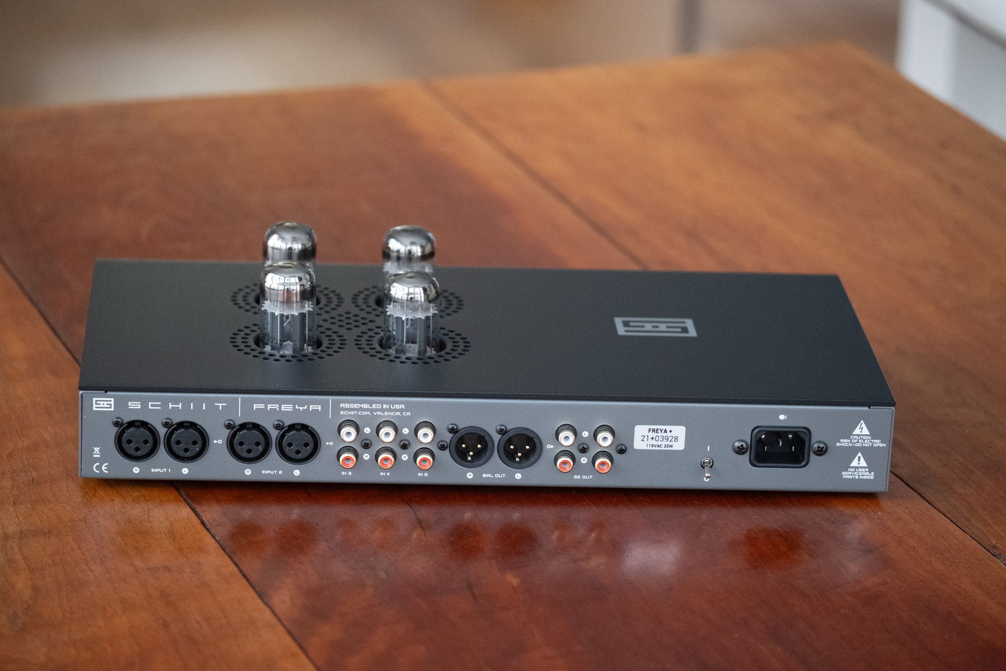 Schiit Audio Freya+ Tube/Solid State PreAmp 4