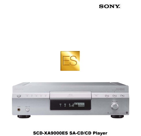 SONY SCD XA9000ES - REFERENCE MULTICHANNEL SACD PLAYER,...