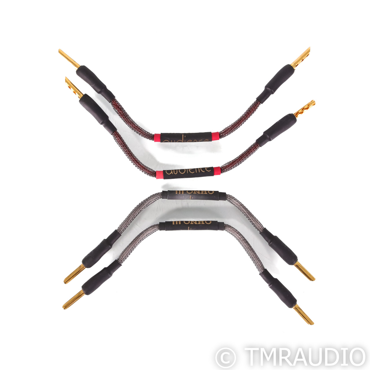 Audience OHNO III Bi-Wire Jumper Cables; Set of Four (6... 3