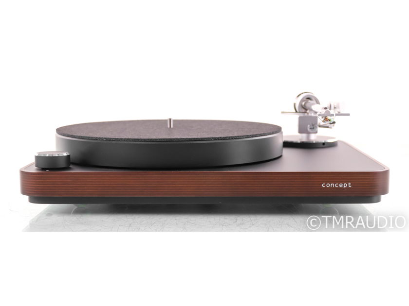 Clearaudio Concept Turntable w/ Satisfy Carbon Tonearm; Wood (No Cartridge) (43248)